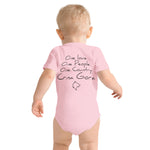 One love Crna Gora Baby short sleeve one piece