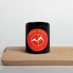 Black/Red CG Glossy Mug