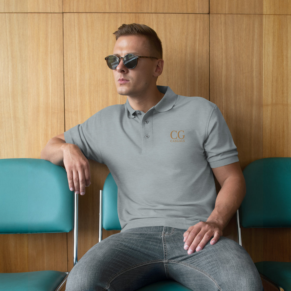 CG casuals Men's Premium Polo