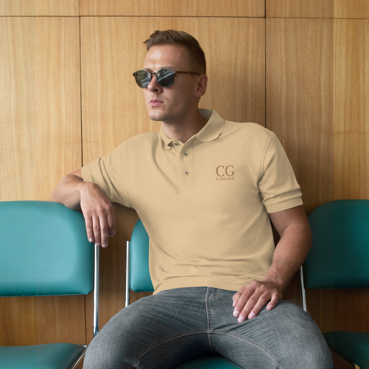 CG casuals Men's Premium Polo