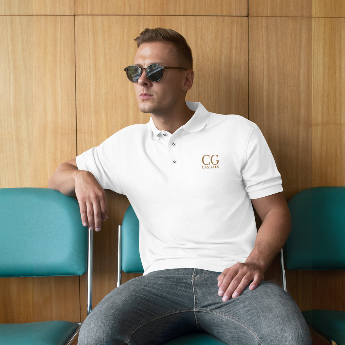 CG casuals Men's Premium Polo