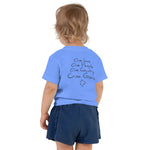 One love Crna Gora Toddler Short Sleeve Tee