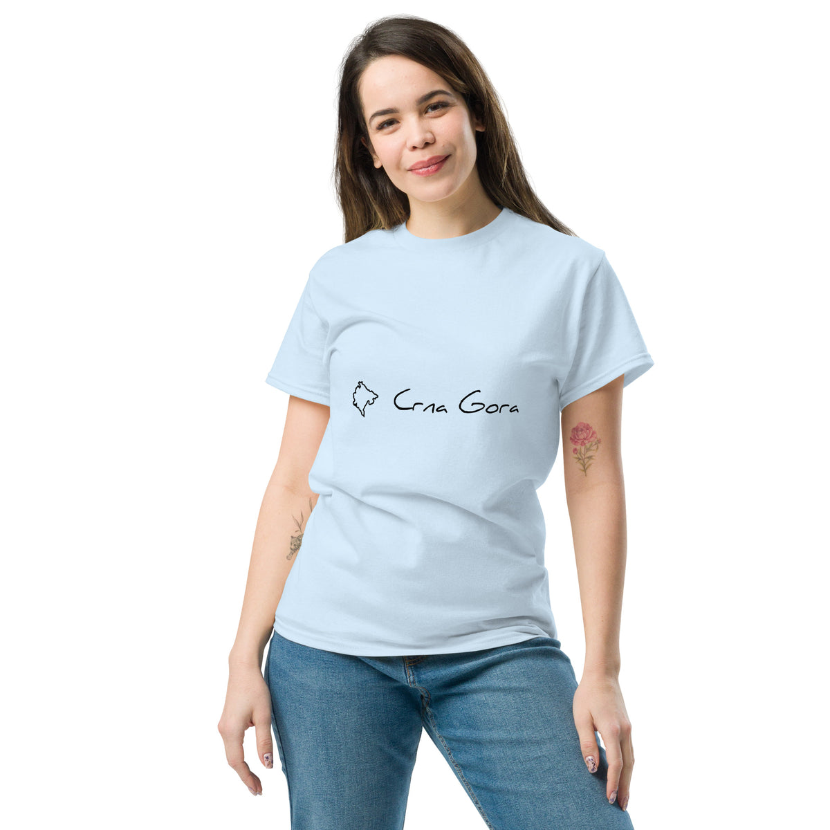 One love Crna Gora classic tee