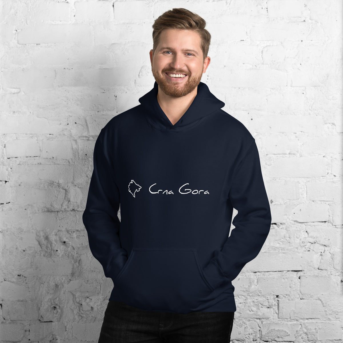 One love Crna Gora Hoodie