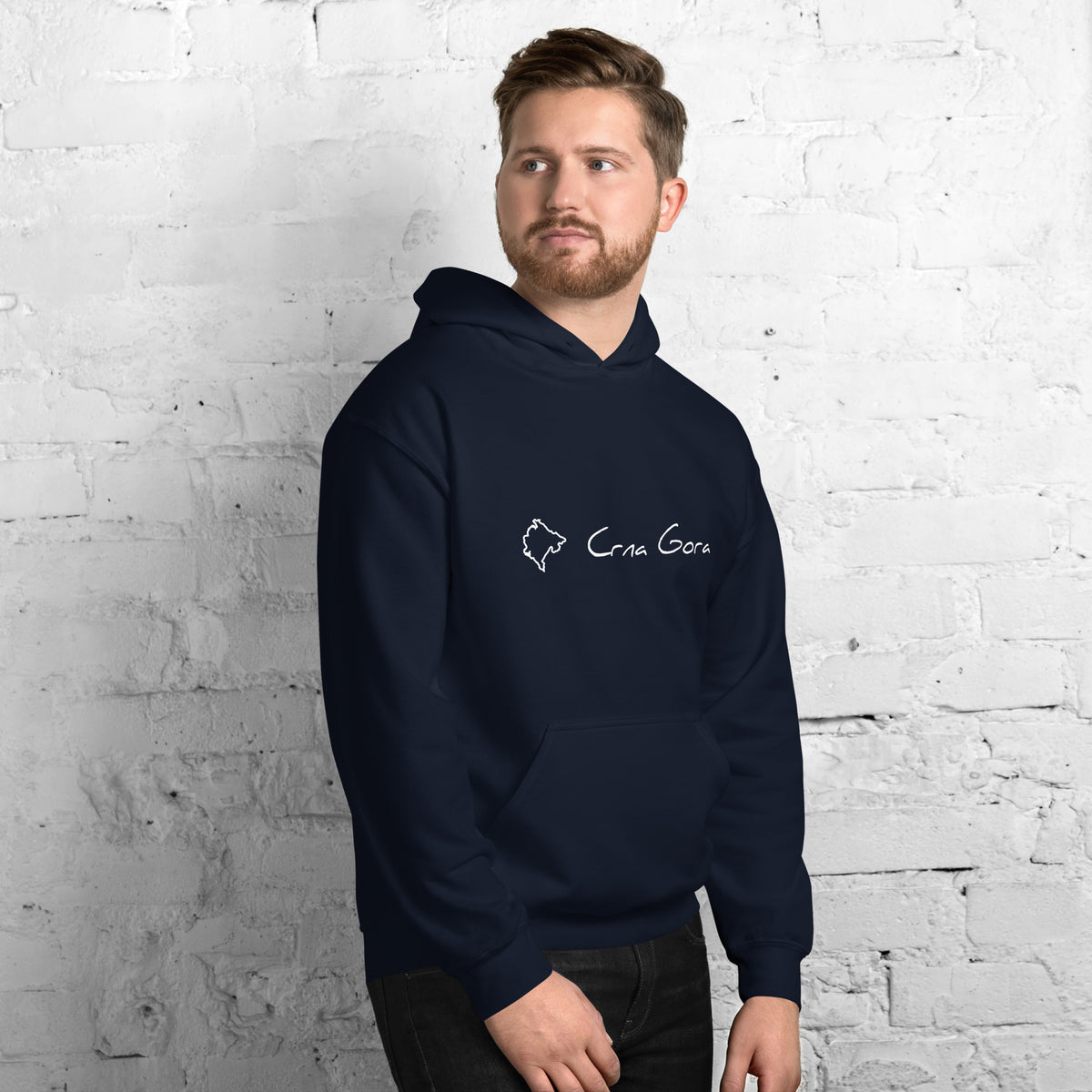 One love Crna Gora Hoodie