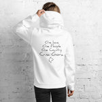 One love Crna Gora Hoodie