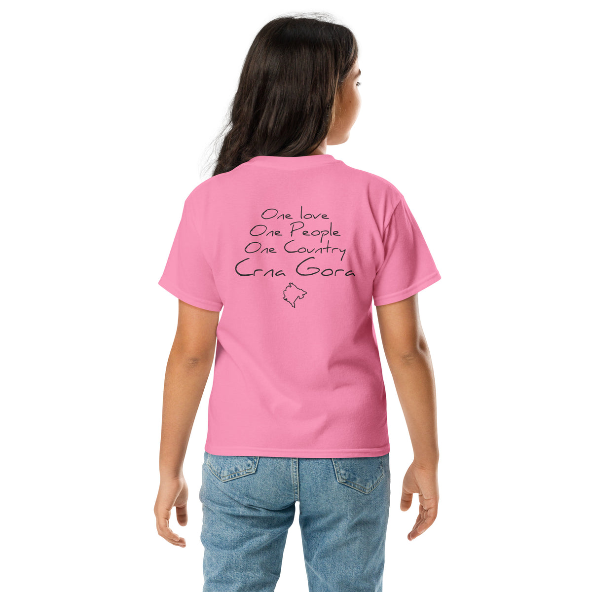 One love Crna Gora Youth classic tee